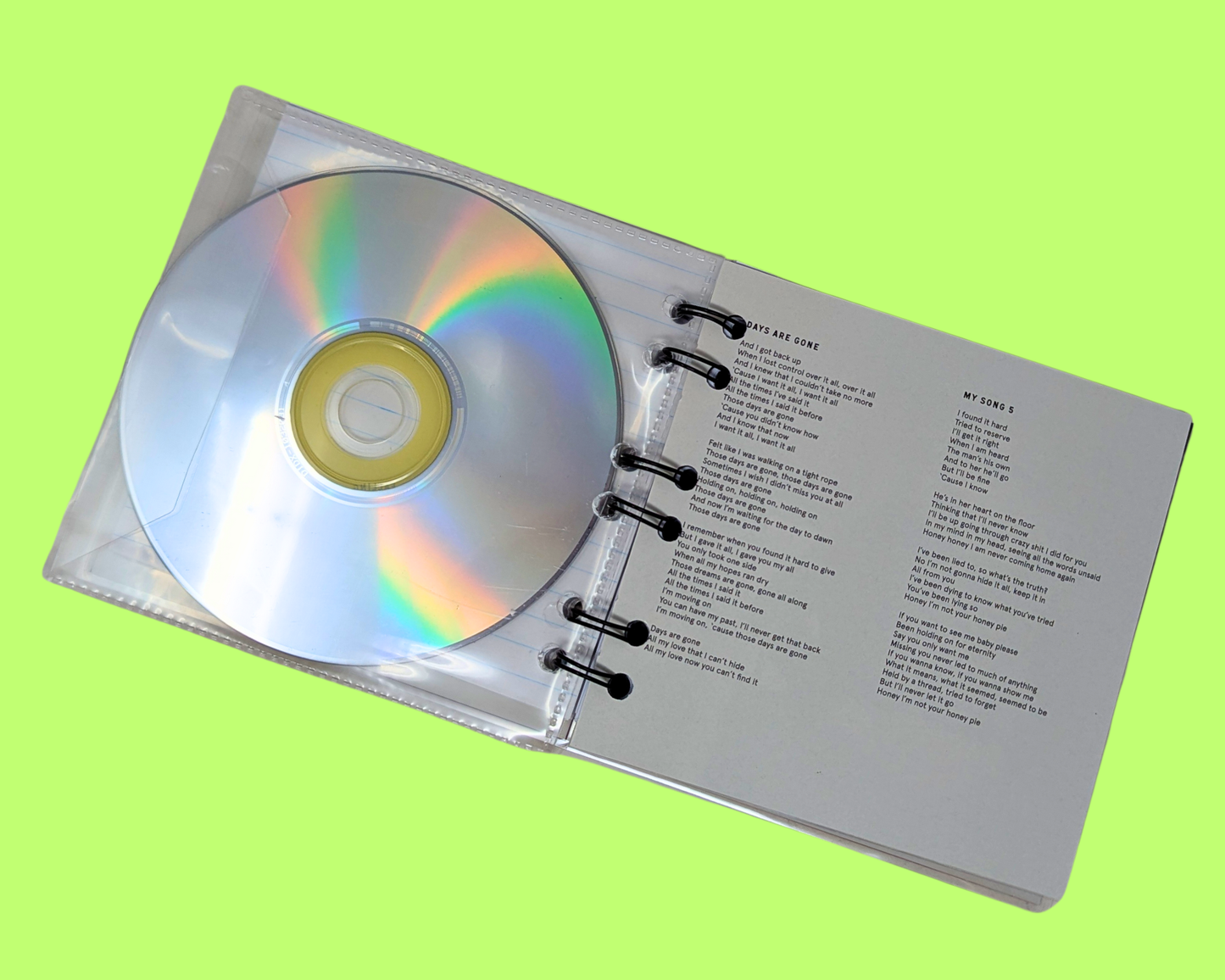 Haim, Days Are Gone CD Notebook
