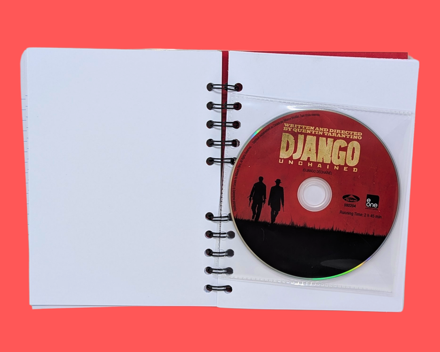 Carnet de notes du film DVD Django Unchained