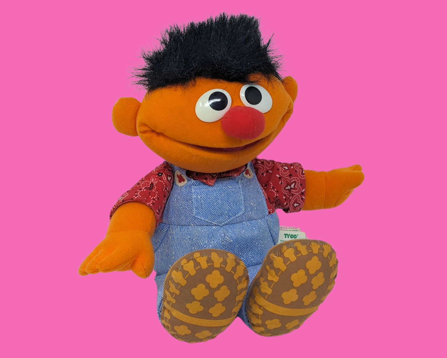 Peluche Ernie Sesame Street vintage 1995