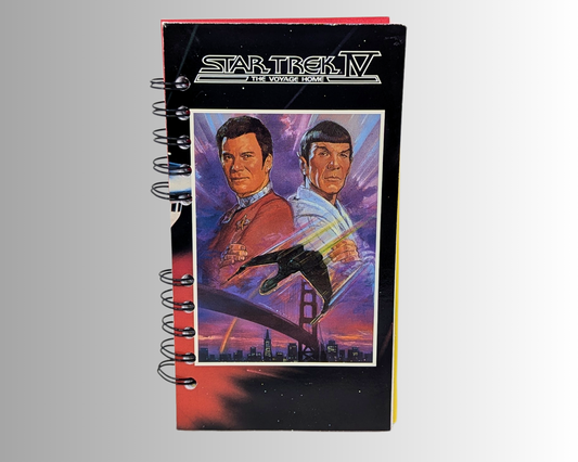 Star Trek IV The Voyage Home VHS Movie Notebook