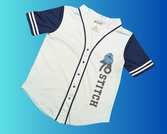 Maillot de baseball Lilo et Stitch de Walt Disney des années 2000, taille L