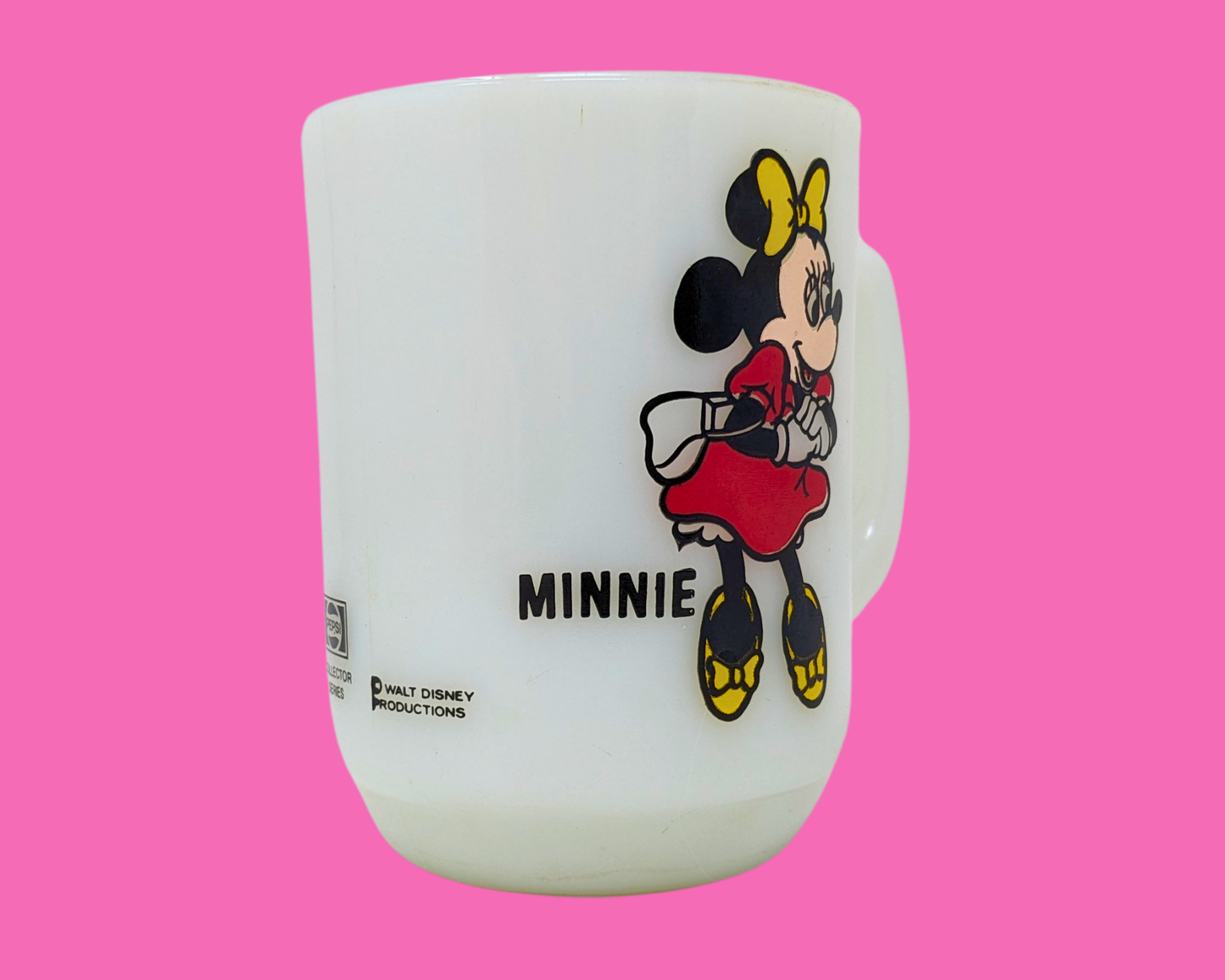 Tasse Pepsi Minnie Mouse vintage des années 1980
