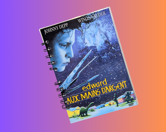Edward Scissorhands DVD Movie Notebook