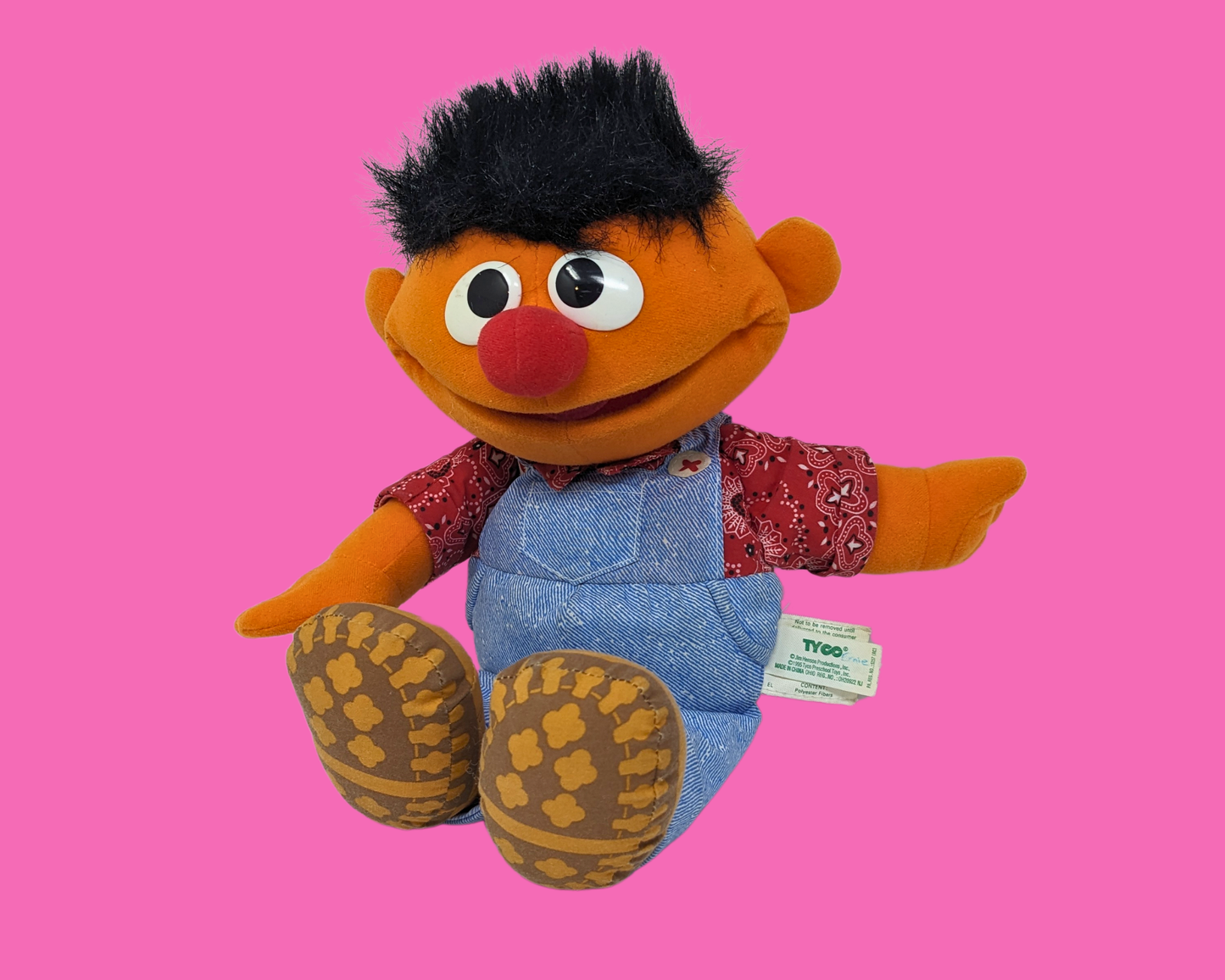 Peluche Ernie Sesame Street vintage 1995