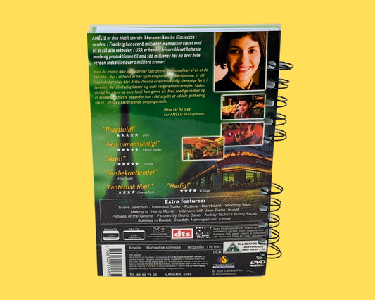 Carnet de film DVD Le Fabuleux Destin d'Amélie Poulain