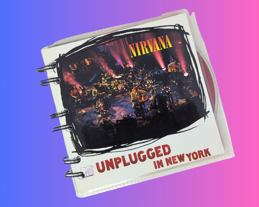 Nirvana Unplugged in New York CD Notebook