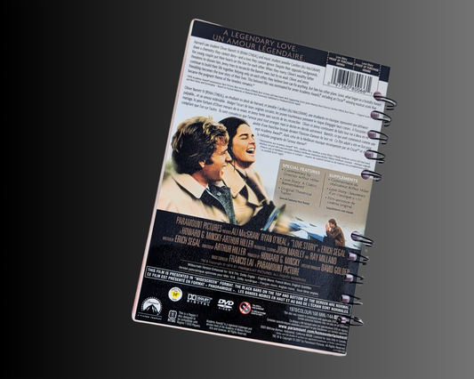 Love Story DVD Movie Notebook