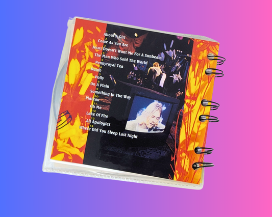 Nirvana Unplugged in New York CD Notebook