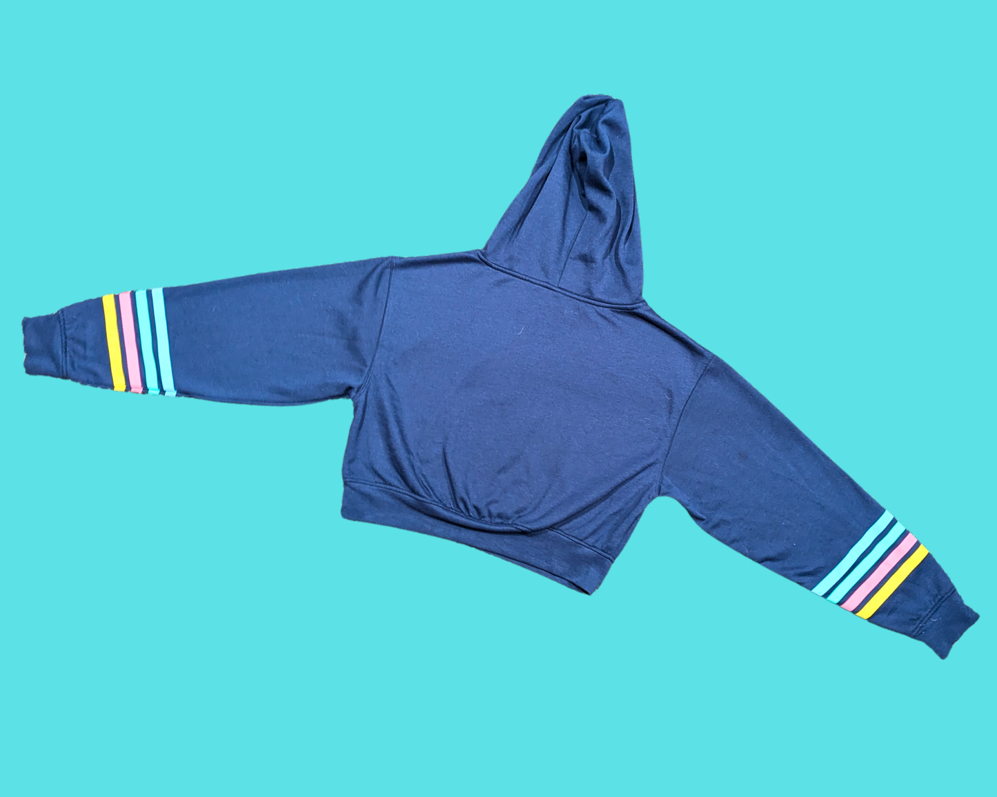 Y2K Disney Lilo & Stitch, Whatever, Crop Hoodie Size L