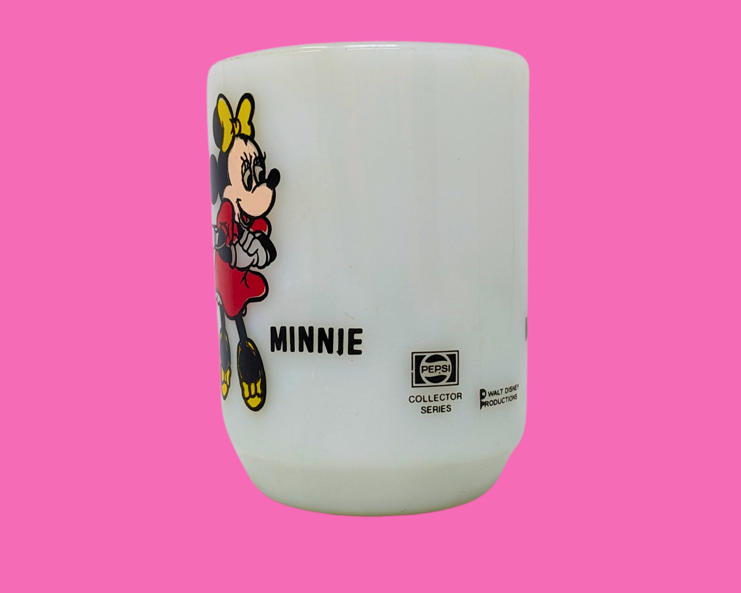 Tasse Pepsi Minnie Mouse vintage des années 1980