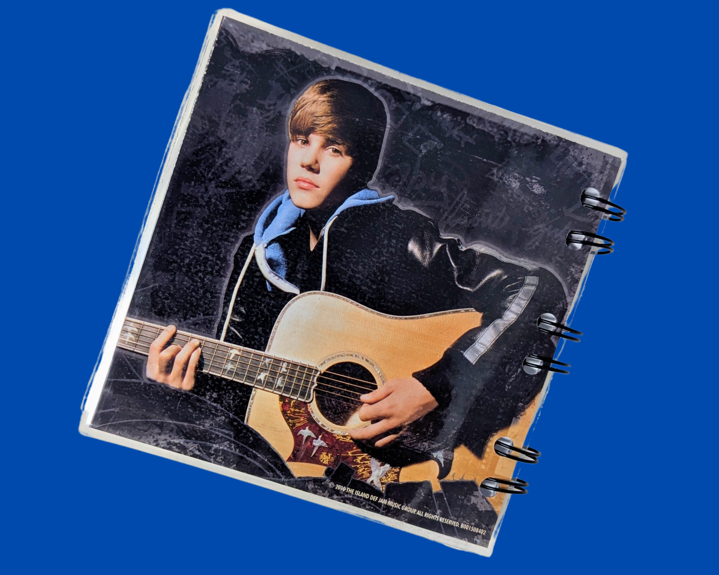 Justin Bieber, My Worlds Acoustic CD Notebook