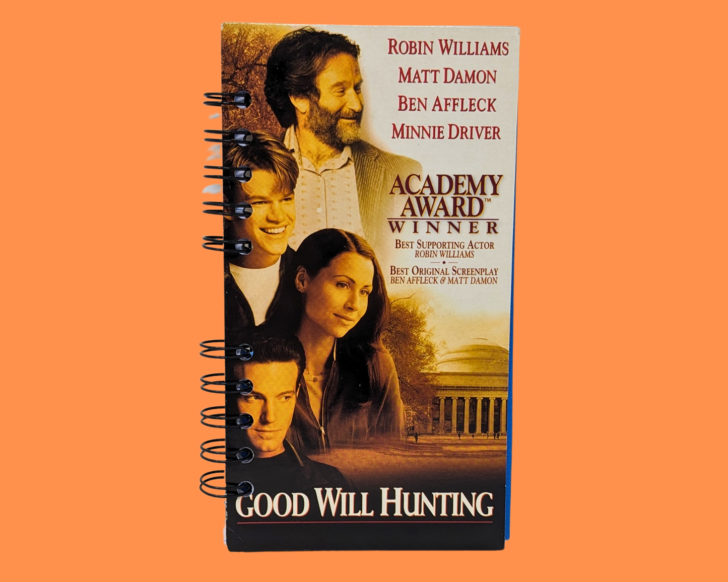 Carnet de notes VHS du film Will Hunting