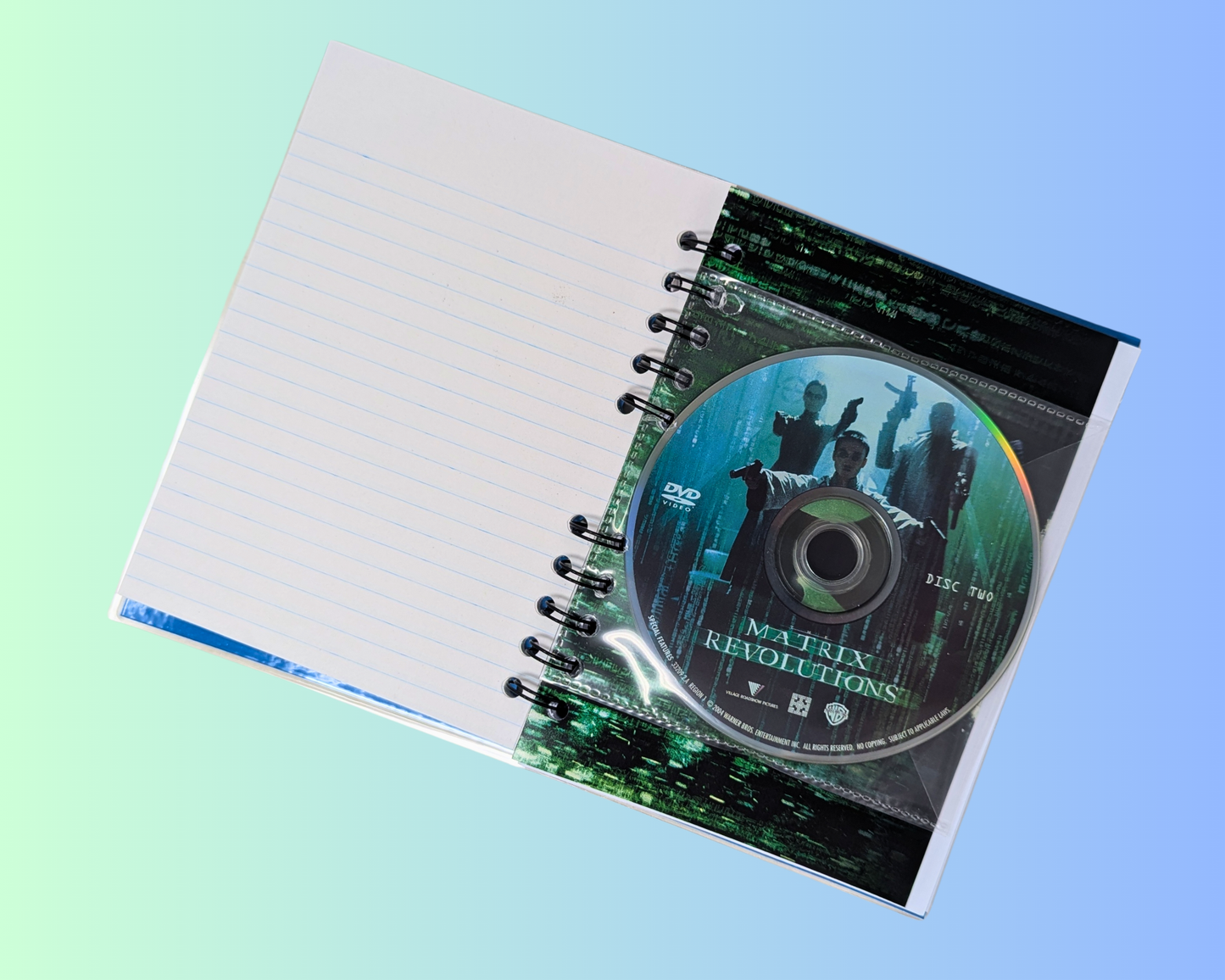 Matrix Revolutions DVD Movie Notebook