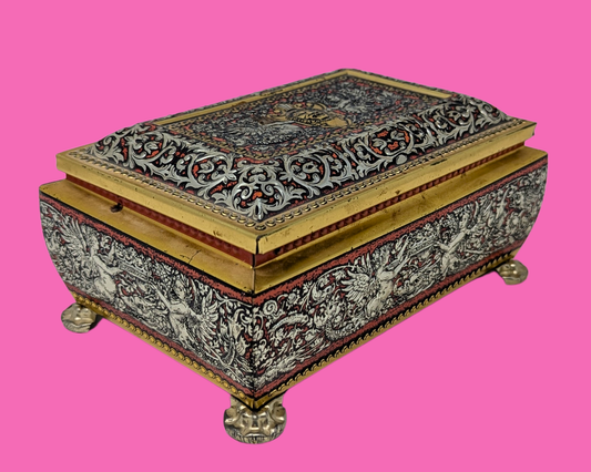 Boîte en fer blanc Red Blue Bird Confectionery Harry Vincent Limited