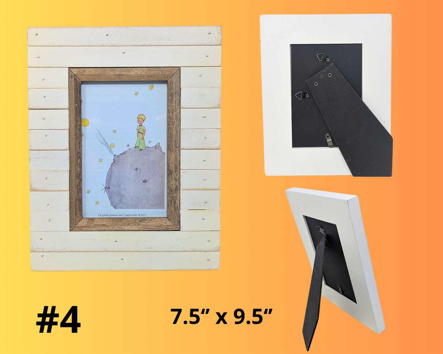The Little Prince, Le Petit Prince Antoine de Saint-Exupéry, Decorative Frames and Notebooks