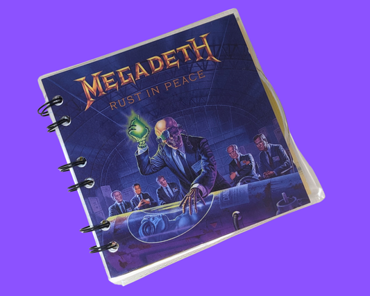 Megadeth, Rust in Peace CD Notebook