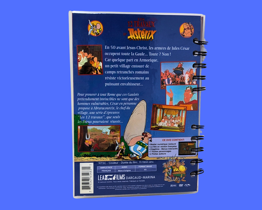 Carnet de film DVD Les 12 Travaux d'Astérix