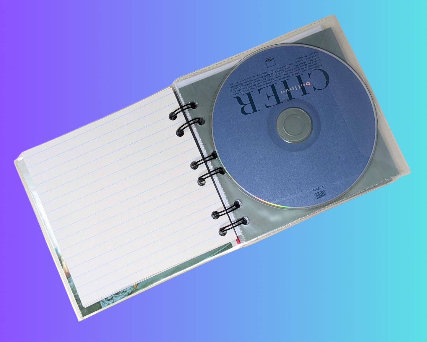 Cher, Believe CD Notebook
