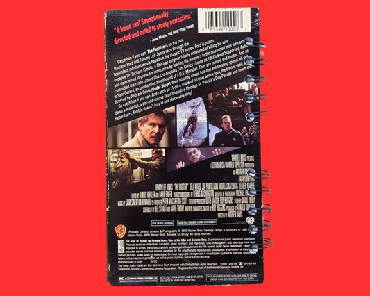 Carnet de notes VHS du film Le Fugitif