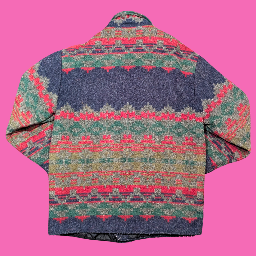 Vintage 1990's Green Trail Wool Jacket Size L