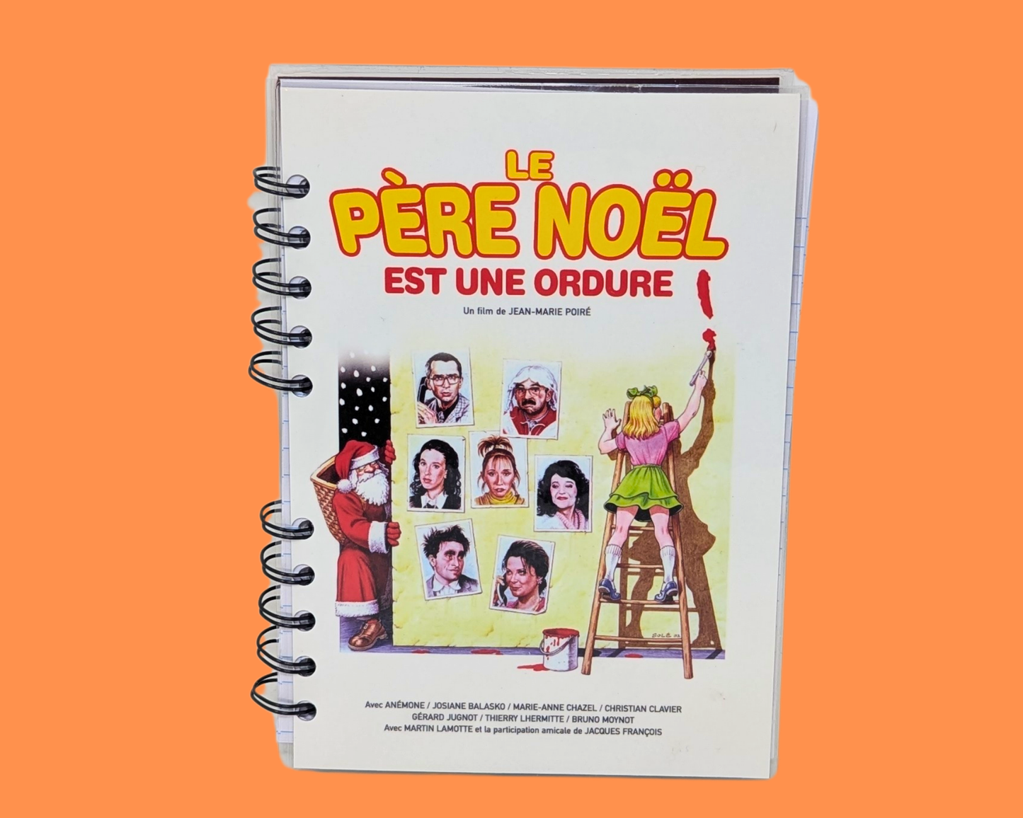 Le Père Noël est une Ordure DVD Movie Notebook
