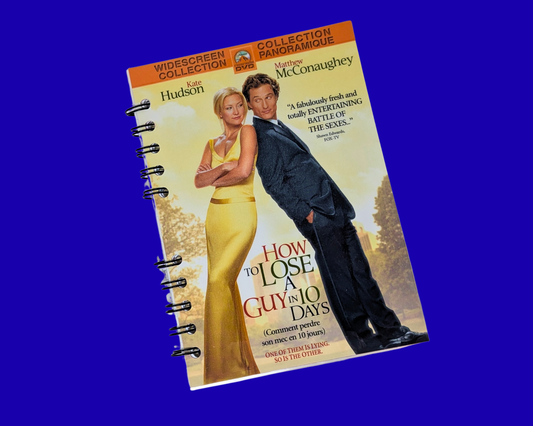 How To Loose a Guy in 10 Days DVD Movie Notebook