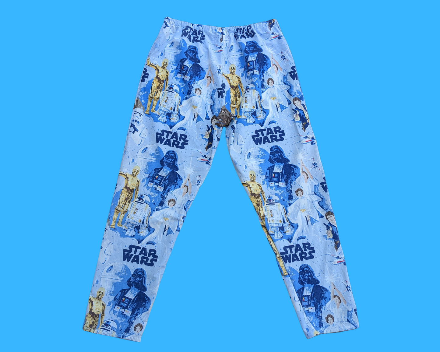 Handmade, Upcycled Star Wars Bedsheet Pajama Bottoms Size 2XL