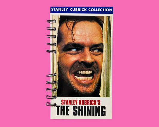 Carnet de notes VHS du film Shining