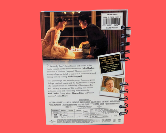 Carnet de notes du film DVD Sixteen Candles