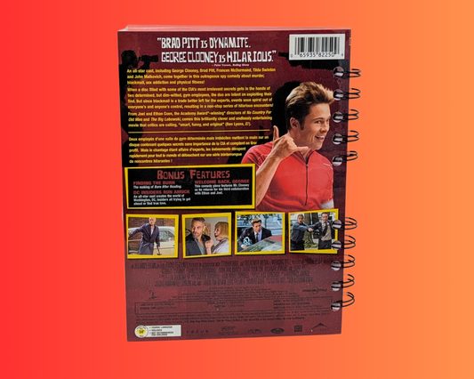 Carnet de notes de films DVD à graver après lecture