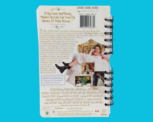 Le Journal d'une princesse, carnet de film VHS de Walt Disney