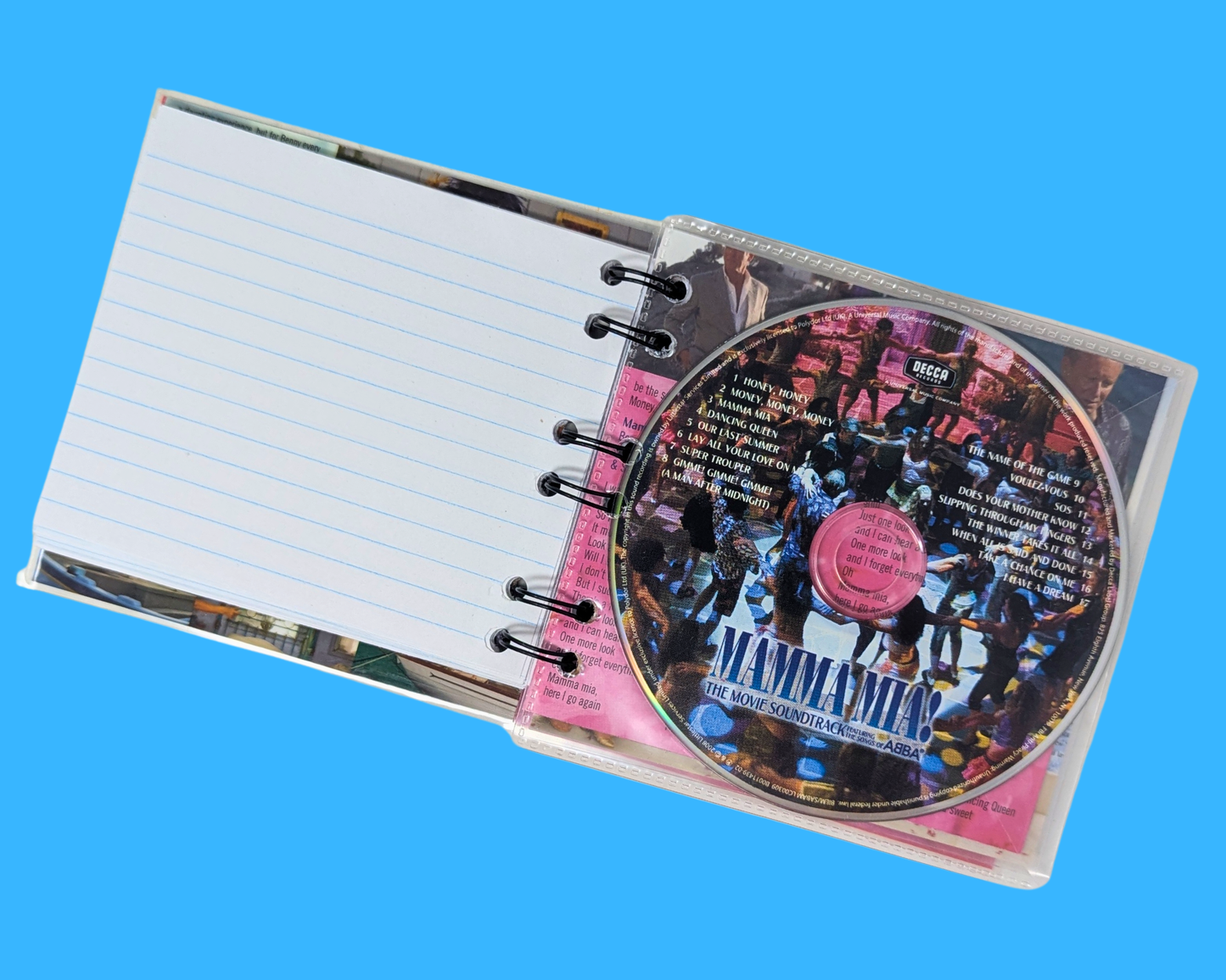 Mama Mia! Soundtrack CD Notebook
