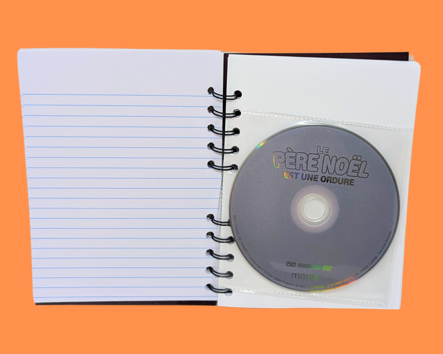 Le Père Noël est une Ordure DVD Movie Notebook