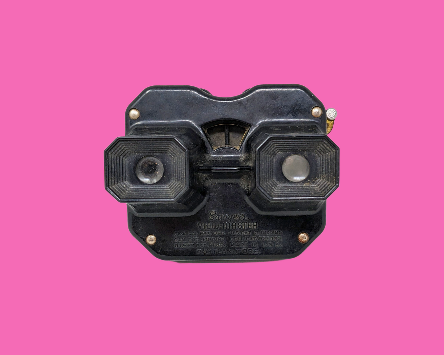 Viewmaster noir vintage des années 1960