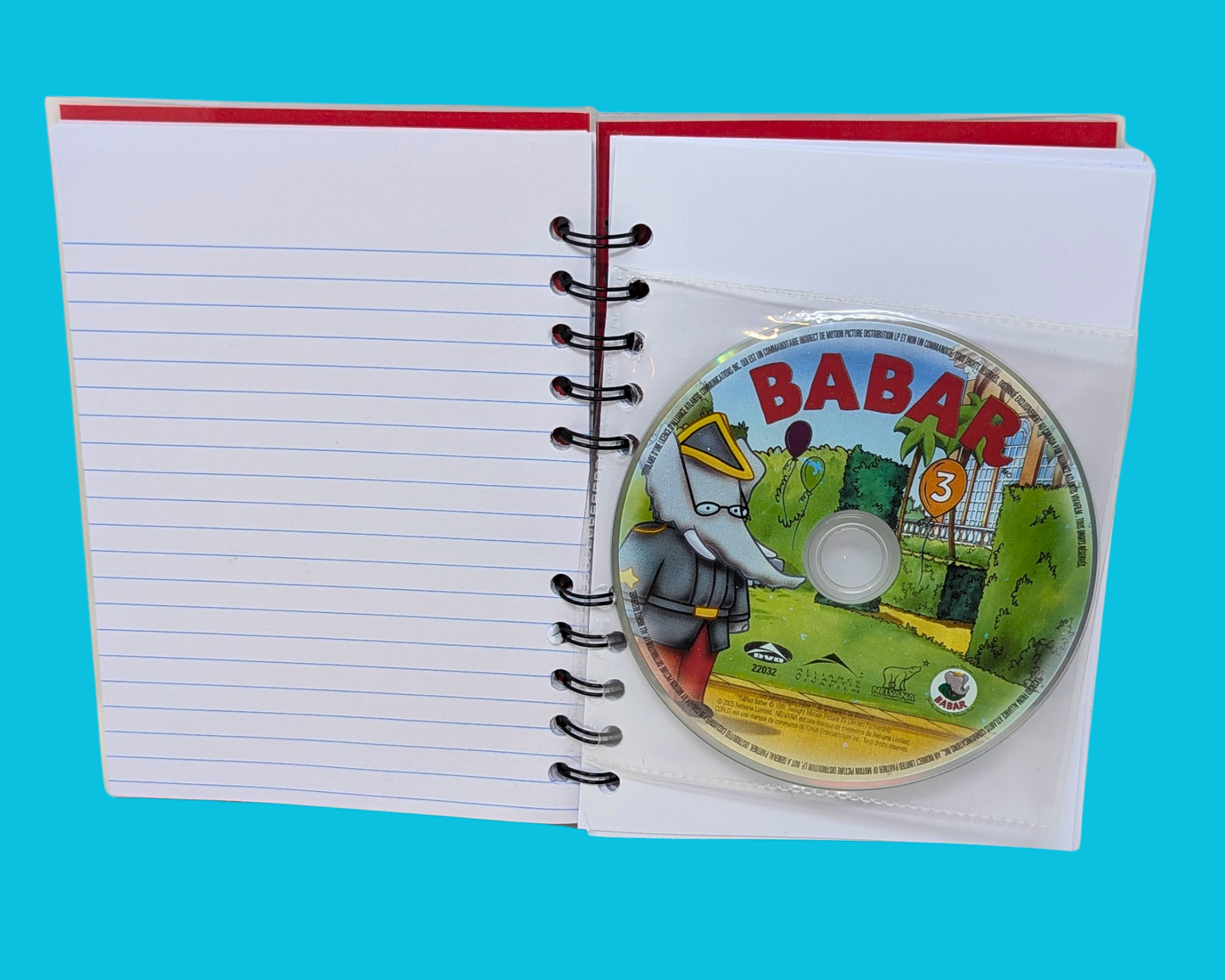 Babar #3 DVD Movie Notebook