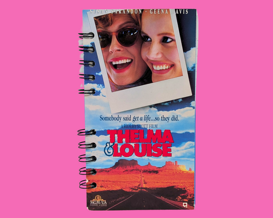Carnet de notes VHS du film Thelma et Louise