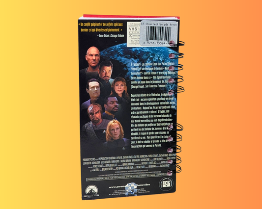 Star Trek Insurrection VHS Movie Notebook