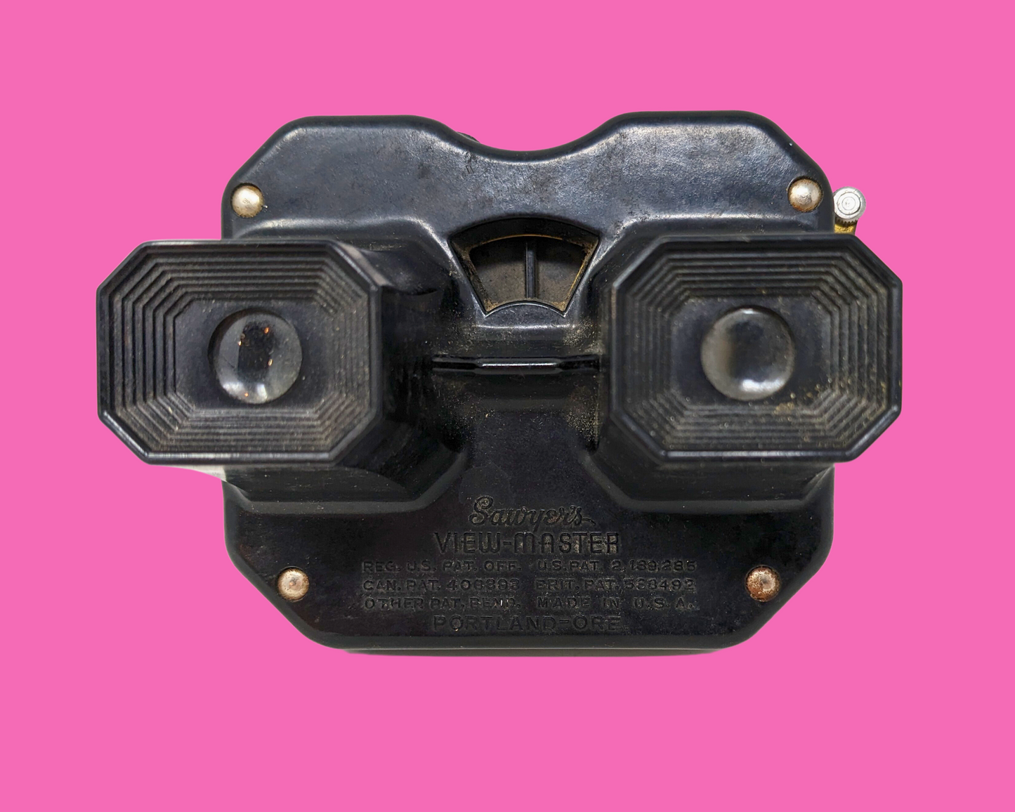 Viewmaster noir vintage des années 1960