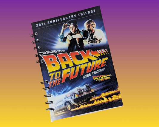 Back to the Future DVD Movie Notebook