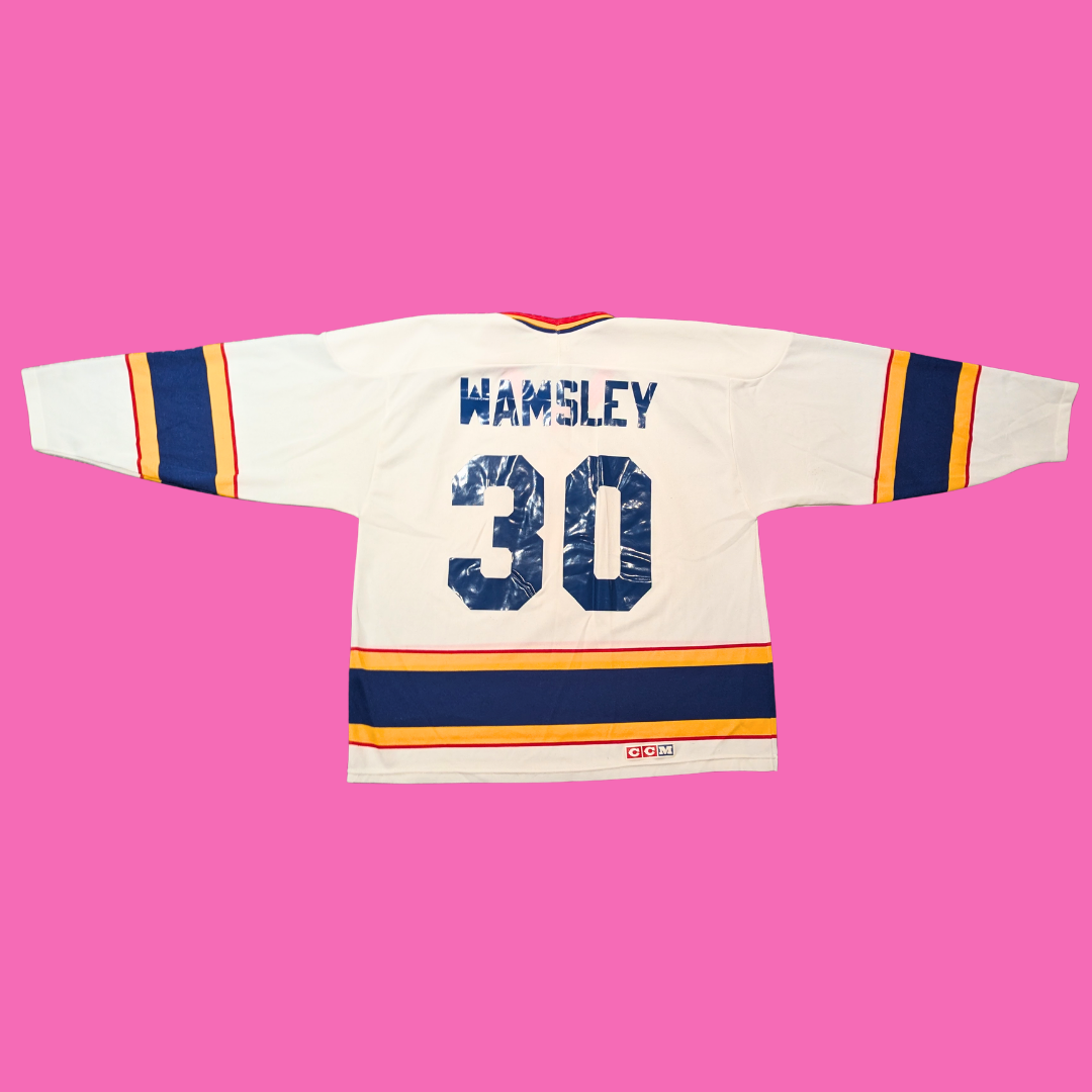 Vintage 1980's Official CCM St-Louis Blues Hockey Jersey Size XL
