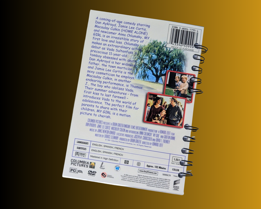 My Girl DVD Movie Notebook