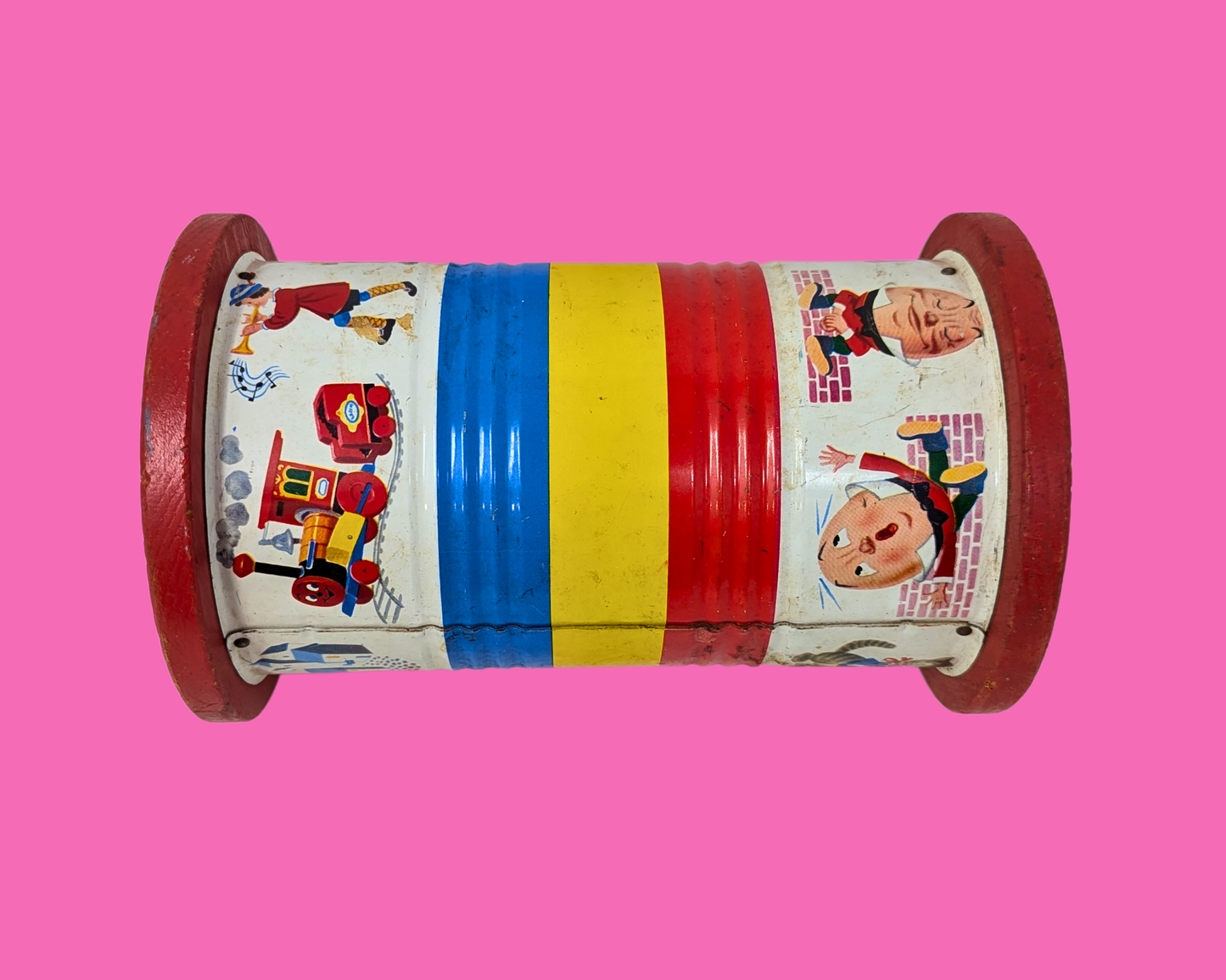Carillon musical Fisher Price vintage de 1951, fabriqué aux États-Unis, sans baguette
