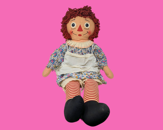 Poupée Raggedy Ann vintage des années 1970
