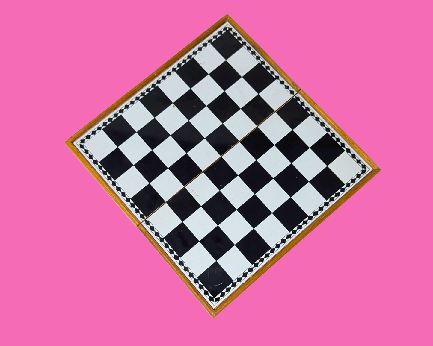 Jeu d'échecs portable vintage des années 1990