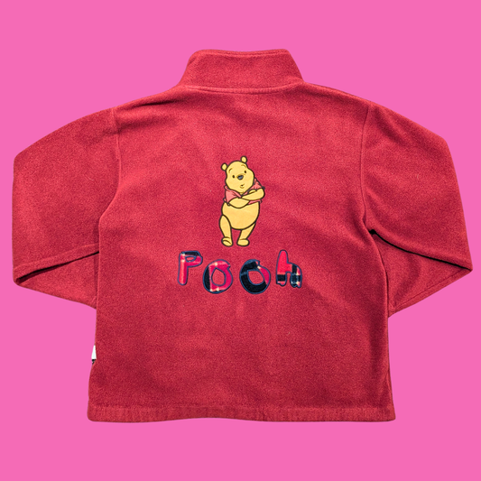 Vintage 1990's Official Disney, Winnie The Pooh Fleece Size XS