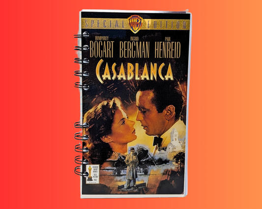 Carnet de cinéma VHS Casablanca