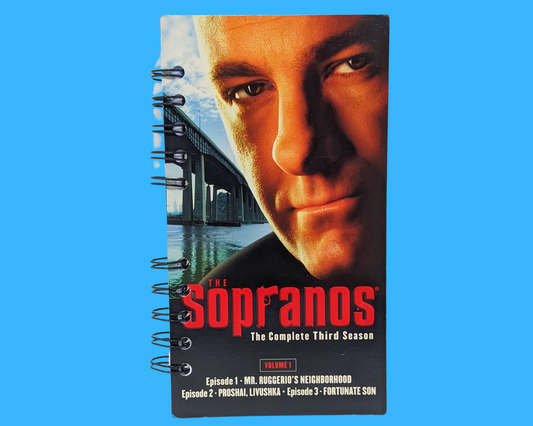 Carnet de notes VHS du film Les Soprano