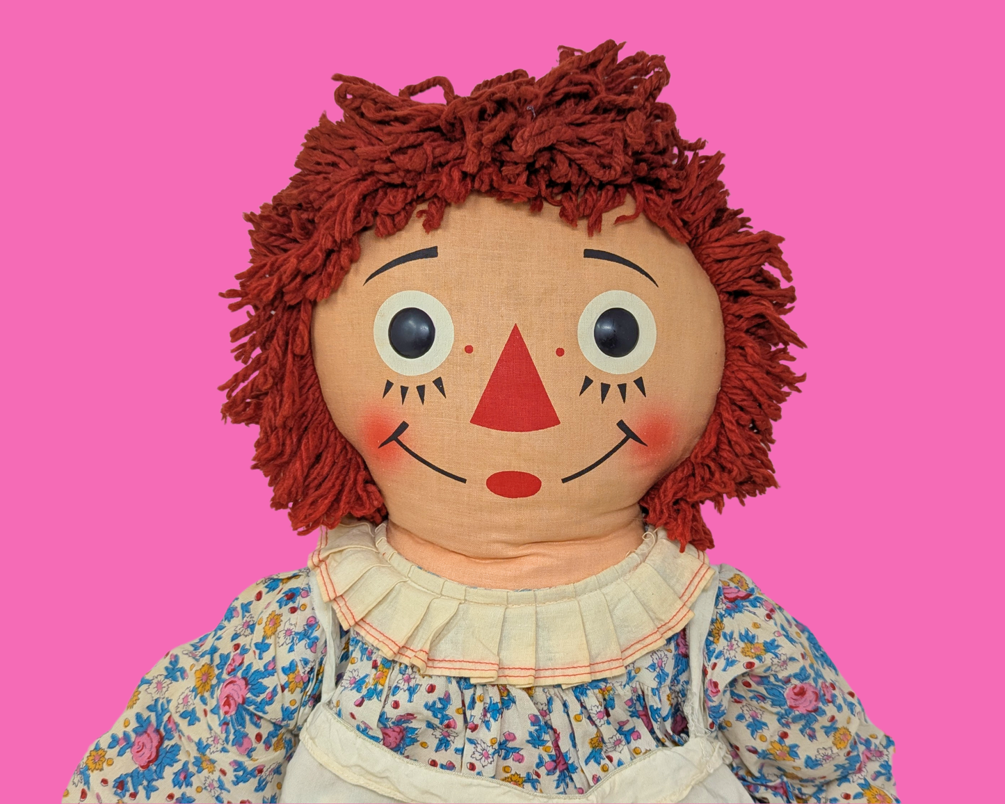 Poupée Raggedy Ann vintage des années 1970