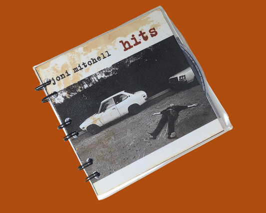 Joni Mitchell frappe le carnet de CD