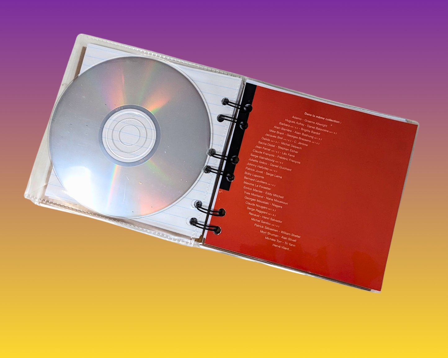 Brigitte Bardot, Masterserie CD Notebook